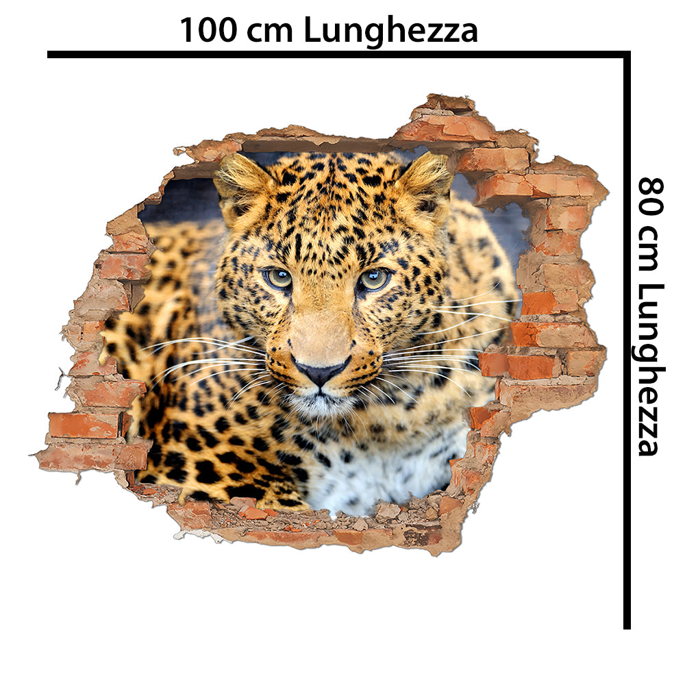 Adesivi Murali - Muro Rotto Effetto 3D